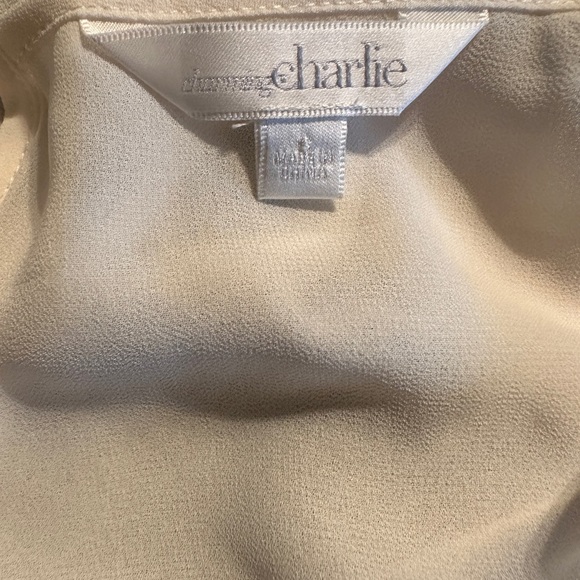 Black Sequin Button Front Tank Top by Charlotte Russe Size M - Picture 8 of 17